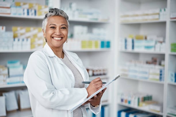 pharmacy lady