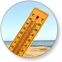 Ways to manage hot temperatures - Avoiding the outdoors during the hottest times of day