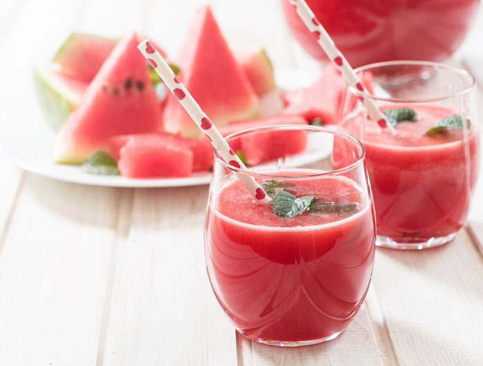 My favorite summer drink to beat the heat is watermelon water - Lizzie MacDonald